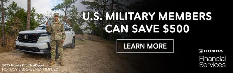 Hampton Roads Honda Military Members Ad