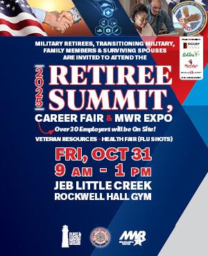 Retiree Summit and Career Fair on October 31
