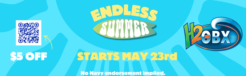 Discount ad for the waterpark H2OBX